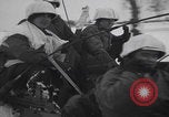 Image of US 30th Infantry Division snow camouflage Malmedy Belgium, 1945, second 55 stock footage video 65675079992
