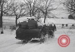 Image of US 30th Infantry Division snow camouflage Malmedy Belgium, 1945, second 60 stock footage video 65675079992
