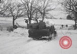 Image of US 30th Infantry Division snow camouflage Malmedy Belgium, 1945, second 61 stock footage video 65675079992