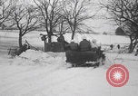 Image of US 30th Infantry Division snow camouflage Malmedy Belgium, 1945, second 62 stock footage video 65675079992