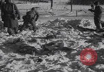 Image of Malmedy massacre victims exhumation Malmedy Belgium, 1945, second 52 stock footage video 65675079994