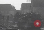 Image of USA tanks in Schillingen Germany WW2 Schillingen Germany, 1945, second 3 stock footage video 65675079996