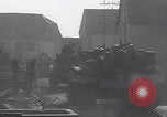 Image of USA tanks in Schillingen Germany WW2 Schillingen Germany, 1945, second 7 stock footage video 65675079996