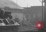 Image of USA tanks in Schillingen Germany WW2 Schillingen Germany, 1945, second 15 stock footage video 65675079996