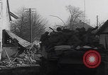 Image of USA tanks in Schillingen Germany WW2 Schillingen Germany, 1945, second 23 stock footage video 65675079996