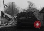 Image of USA tanks in Schillingen Germany WW2 Schillingen Germany, 1945, second 24 stock footage video 65675079996