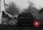 Image of USA tanks in Schillingen Germany WW2 Schillingen Germany, 1945, second 25 stock footage video 65675079996