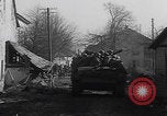 Image of USA tanks in Schillingen Germany WW2 Schillingen Germany, 1945, second 26 stock footage video 65675079996