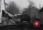 Image of USA tanks in Schillingen Germany WW2 Schillingen Germany, 1945, second 29 stock footage video 65675079996