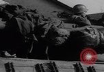 Image of USA tanks in Schillingen Germany WW2 Schillingen Germany, 1945, second 40 stock footage video 65675079996