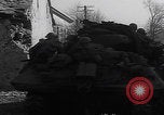 Image of USA tanks in Schillingen Germany WW2 Schillingen Germany, 1945, second 44 stock footage video 65675079996