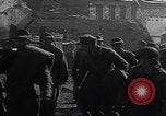 Image of USA tanks in Schillingen Germany WW2 Schillingen Germany, 1945, second 52 stock footage video 65675079996
