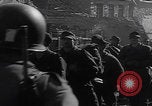 Image of USA tanks in Schillingen Germany WW2 Schillingen Germany, 1945, second 57 stock footage video 65675079996