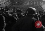 Image of USA tanks in Schillingen Germany WW2 Schillingen Germany, 1945, second 58 stock footage video 65675079996