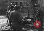 Image of 88th Infantry troops question POWs Zerf Germany, 1945, second 18 stock footage video 65675079997