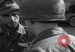 Image of 88th Infantry troops question POWs Zerf Germany, 1945, second 28 stock footage video 65675079997
