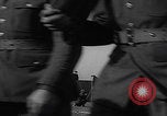 Image of marching band Mourmelon le Grand France, 1945, second 6 stock footage video 65675080000