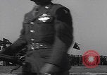 Image of marching band Mourmelon le Grand France, 1945, second 7 stock footage video 65675080000