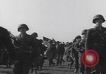 Image of marching band Mourmelon le Grand France, 1945, second 10 stock footage video 65675080000