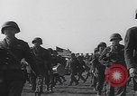 Image of marching band Mourmelon le Grand France, 1945, second 11 stock footage video 65675080000