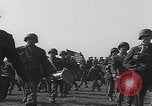 Image of marching band Mourmelon le Grand France, 1945, second 12 stock footage video 65675080000