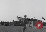 Image of marching band Mourmelon le Grand France, 1945, second 26 stock footage video 65675080000