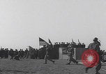 Image of marching band Mourmelon le Grand France, 1945, second 27 stock footage video 65675080000