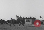 Image of marching band Mourmelon le Grand France, 1945, second 28 stock footage video 65675080000