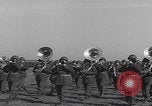 Image of marching band Mourmelon le Grand France, 1945, second 33 stock footage video 65675080000