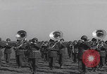 Image of marching band Mourmelon le Grand France, 1945, second 37 stock footage video 65675080000