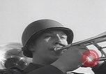 Image of marching band Mourmelon le Grand France, 1945, second 40 stock footage video 65675080000