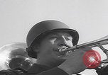 Image of marching band Mourmelon le Grand France, 1945, second 45 stock footage video 65675080000