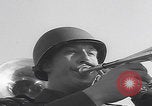 Image of marching band Mourmelon le Grand France, 1945, second 46 stock footage video 65675080000
