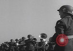Image of marching band Mourmelon le Grand France, 1945, second 49 stock footage video 65675080000