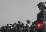 Image of marching band Mourmelon le Grand France, 1945, second 51 stock footage video 65675080000