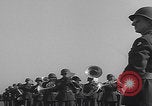 Image of marching band Mourmelon le Grand France, 1945, second 57 stock footage video 65675080000
