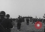Image of marching band Mourmelon le Grand France, 1945, second 62 stock footage video 65675080000