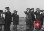 Image of Boys salute 101st Airborne Mourmelon le Grand France, 1945, second 6 stock footage video 65675080001