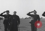 Image of Boys salute 101st Airborne Mourmelon le Grand France, 1945, second 28 stock footage video 65675080001