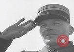 Image of Boys salute 101st Airborne Mourmelon le Grand France, 1945, second 37 stock footage video 65675080001