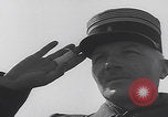Image of Boys salute 101st Airborne Mourmelon le Grand France, 1945, second 40 stock footage video 65675080001
