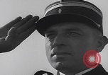 Image of Boys salute 101st Airborne Mourmelon le Grand France, 1945, second 44 stock footage video 65675080001