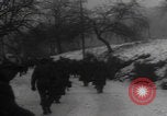 Image of US 45th Infantry Division troops  Wingene Belgium, 1945, second 51 stock footage video 65675080007