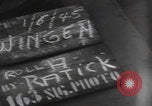 Image of dead US soldiers Wingene Belgium WW2 Wingene Belgium, 1945, second 1 stock footage video 65675080009