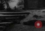 Image of dead US soldiers Wingene Belgium WW2 Wingene Belgium, 1945, second 46 stock footage video 65675080009
