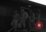Image of Osmena Eichelberger meeting Philippines, 1944, second 24 stock footage video 65675080010