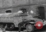 Image of 150th Signal Corps whitewash trucks Metz France, 1945, second 11 stock footage video 65675080011