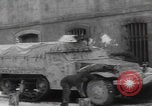 Image of 150th Signal Corps whitewash trucks Metz France, 1945, second 12 stock footage video 65675080011