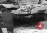 Image of 150th Signal Corps whitewash trucks Metz France, 1945, second 15 stock footage video 65675080011