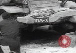 Image of 150th Signal Corps whitewash trucks Metz France, 1945, second 18 stock footage video 65675080011